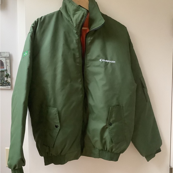 EMBRAER NWOT Men’s Flight jacket M